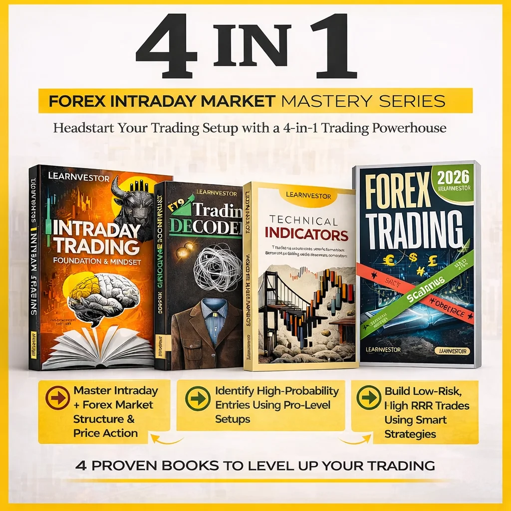 Complete 4 in 1 forex trading book combo